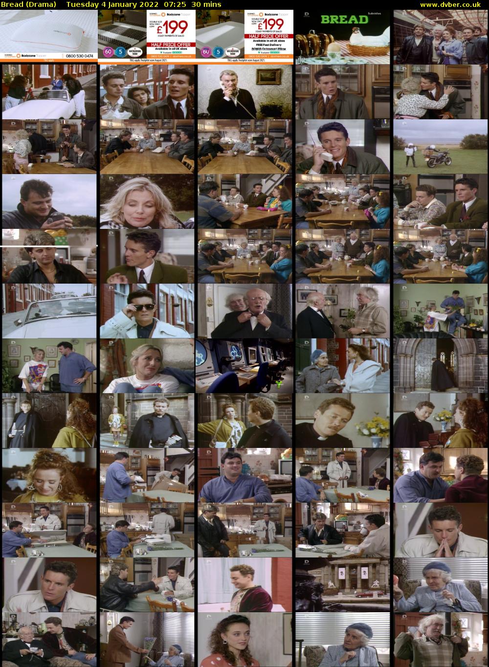 Bread (Drama) Tuesday 4 January 2022 07:25 - 07:55