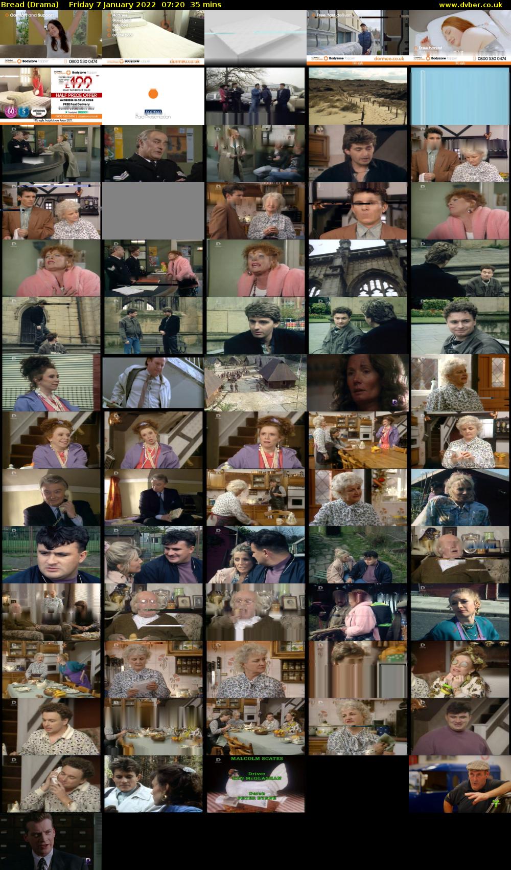 Bread (Drama) Friday 7 January 2022 07:20 - 07:55