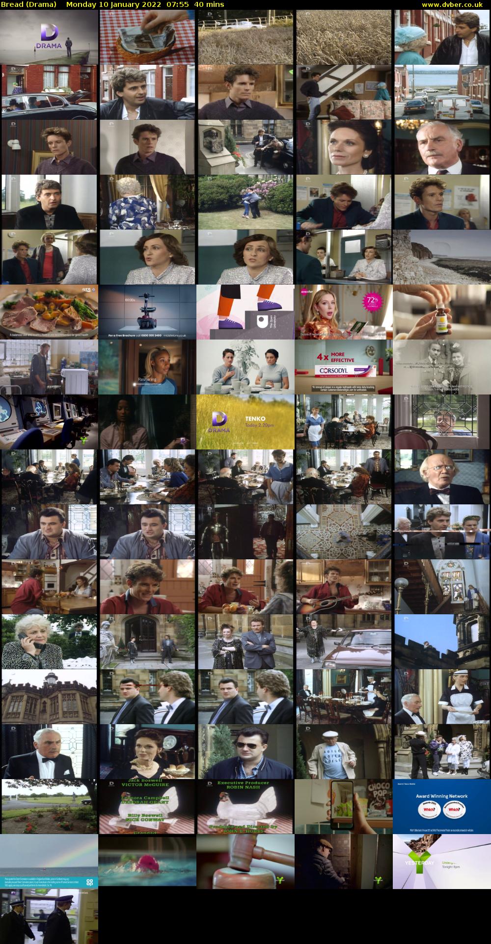 Bread (Drama) Monday 10 January 2022 07:55 - 08:35