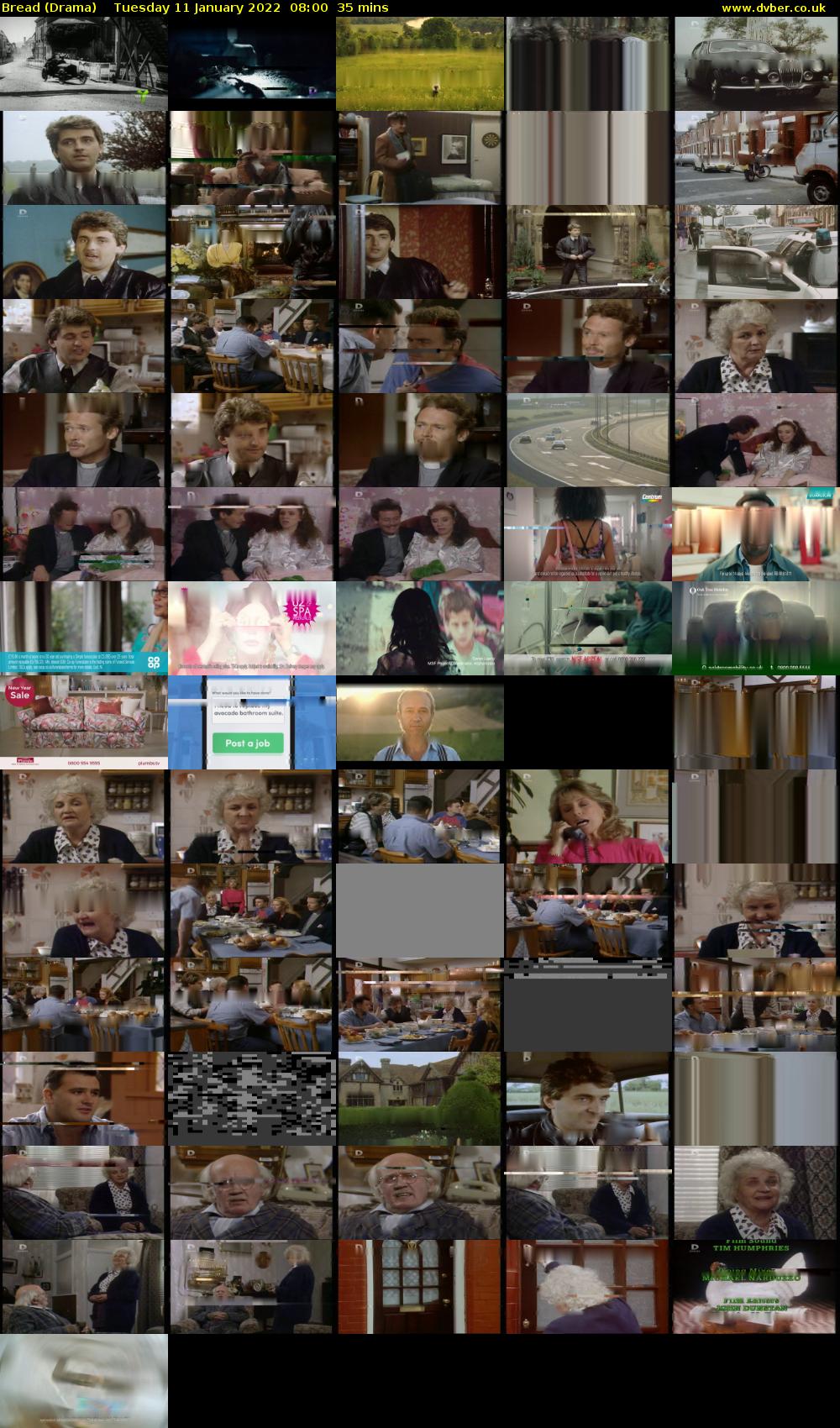 Bread (Drama) Tuesday 11 January 2022 08:00 - 08:35