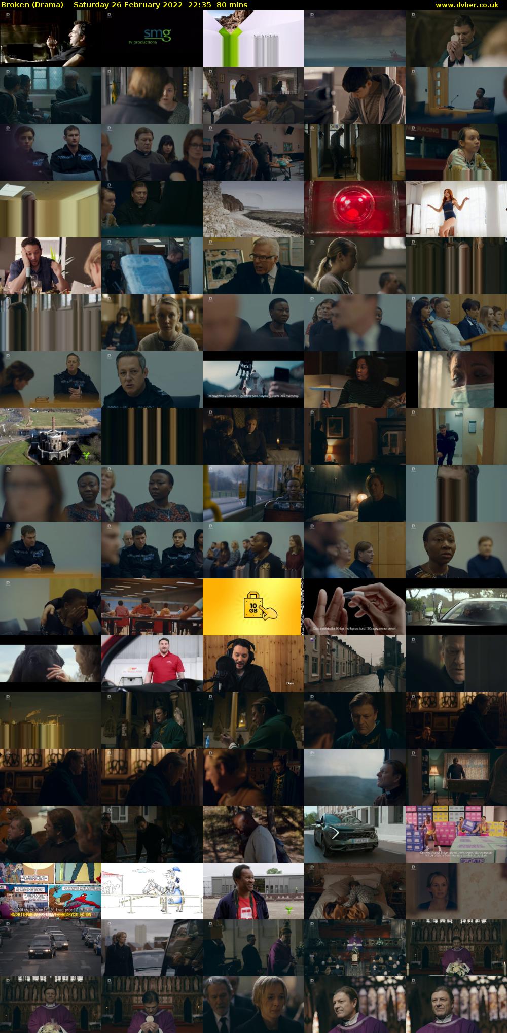Broken (Drama) Saturday 26 February 2022 22:35 - 23:55