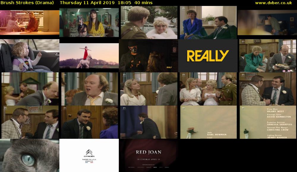Brush Strokes (Drama) Thursday 11 April 2019 18:05 - 18:45