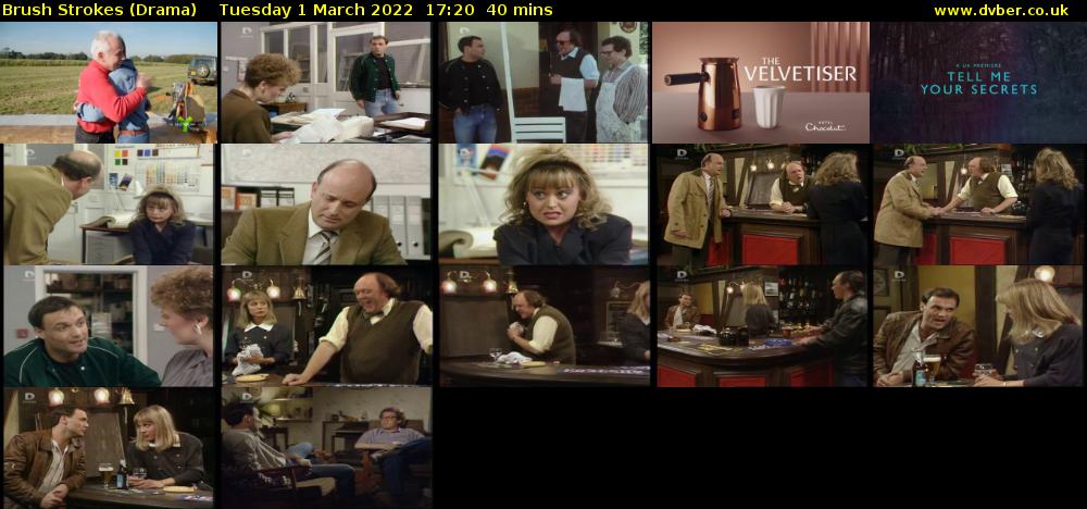 Brush Strokes (Drama) Tuesday 1 March 2022 17:20 - 18:00