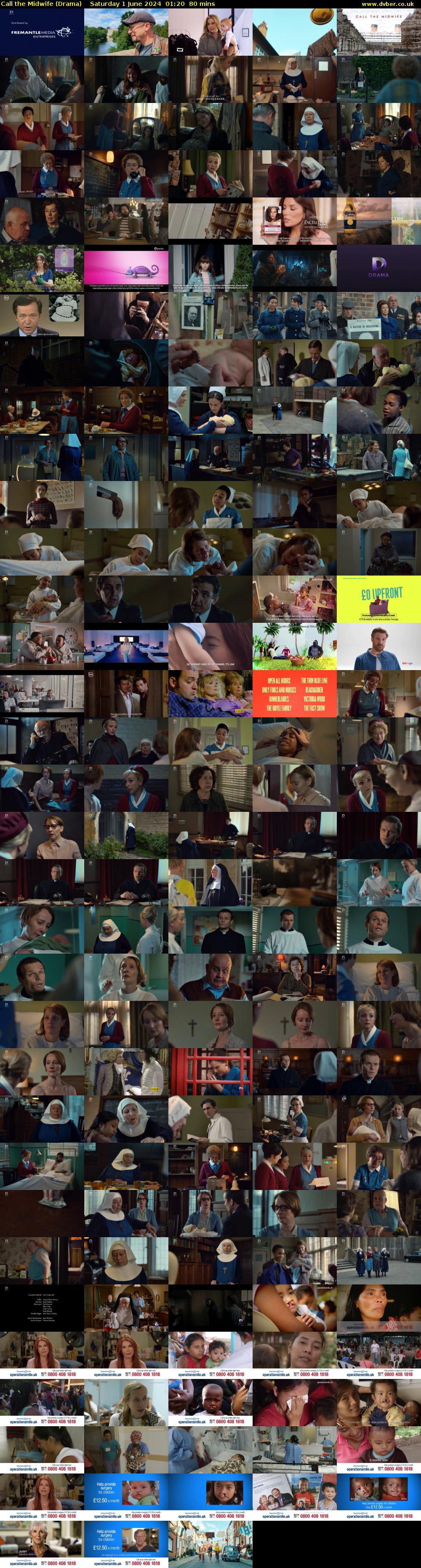 Call the Midwife (Drama) Saturday 1 June 2024 01:20 - 02:40