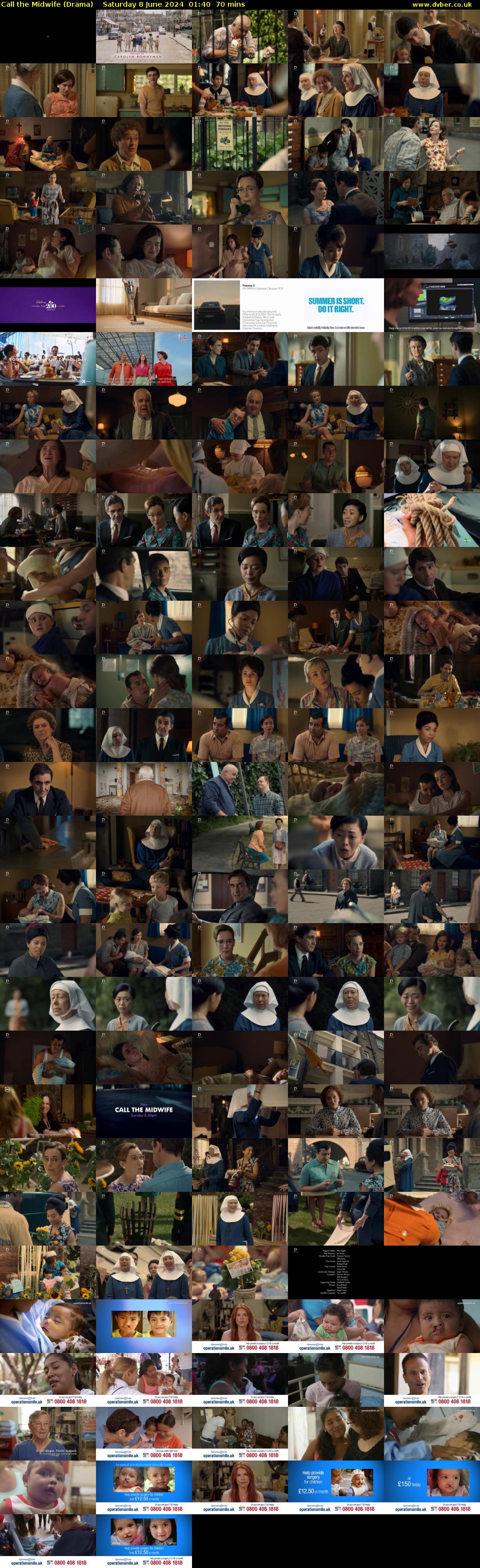 Call the Midwife (Drama) Saturday 8 June 2024 01:40 - 02:50
