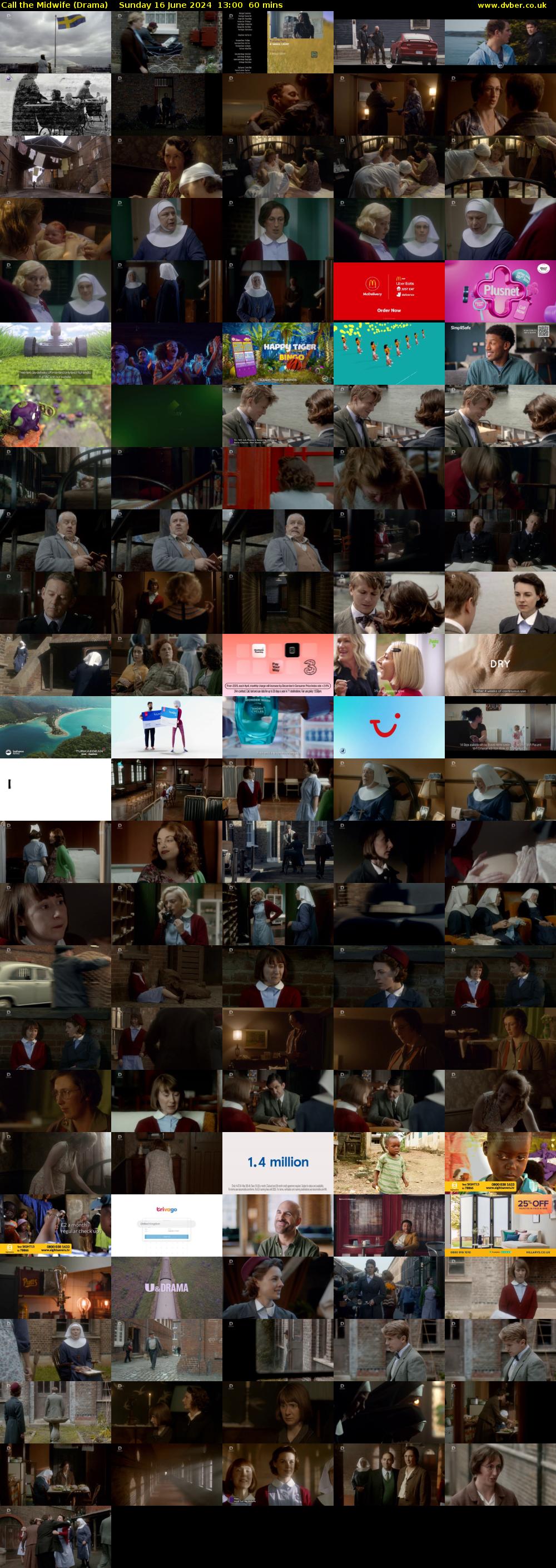 Call the Midwife (Drama) Sunday 16 June 2024 13:00 - 14:00