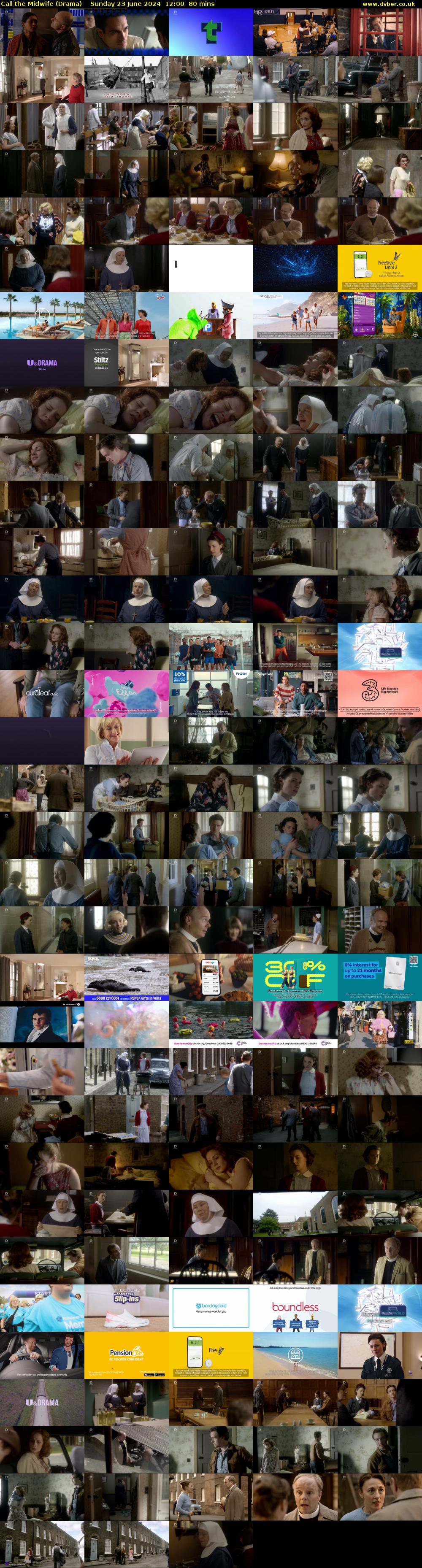 Call the Midwife (Drama) Sunday 23 June 2024 12:00 - 13:20