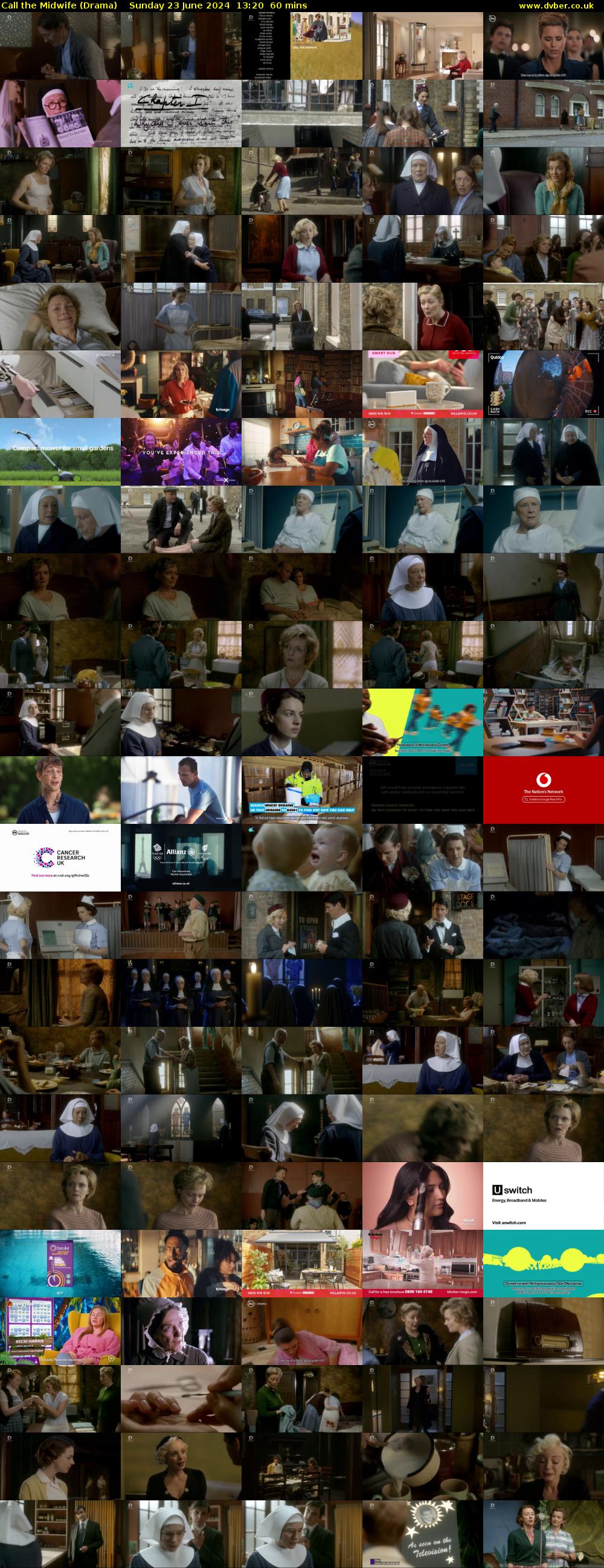 Call the Midwife (Drama) Sunday 23 June 2024 13:20 - 14:20