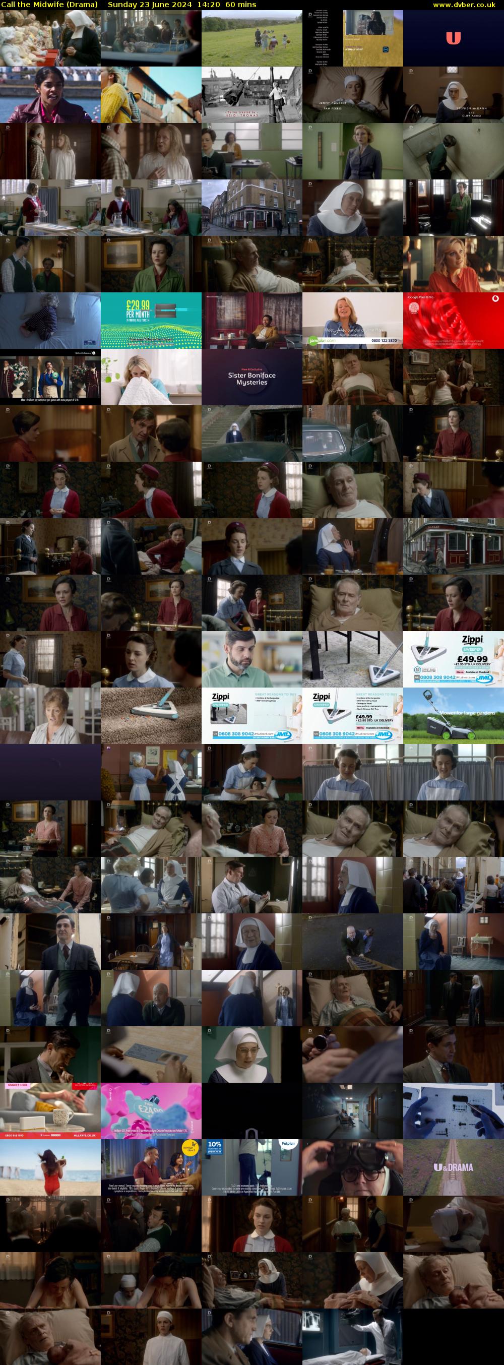 Call the Midwife (Drama) Sunday 23 June 2024 14:20 - 15:20