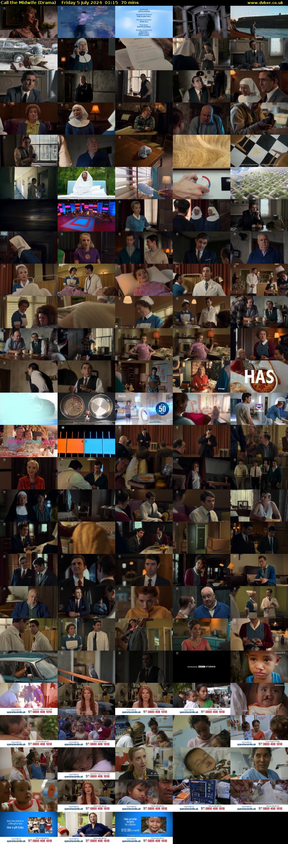 Call the Midwife (Drama) Friday 5 July 2024 01:15 - 02:25