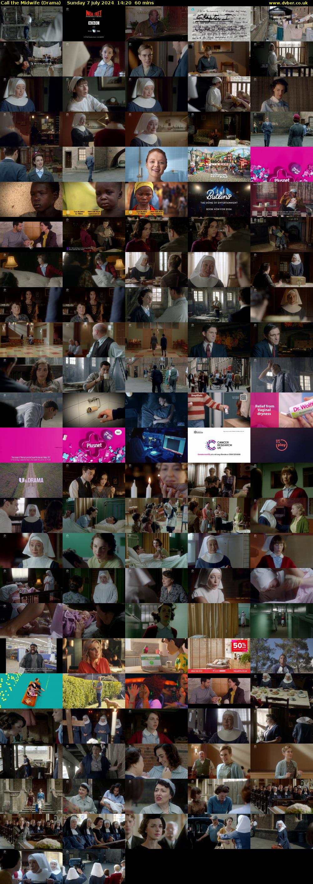 Call the Midwife (Drama) Sunday 7 July 2024 14:20 - 15:20