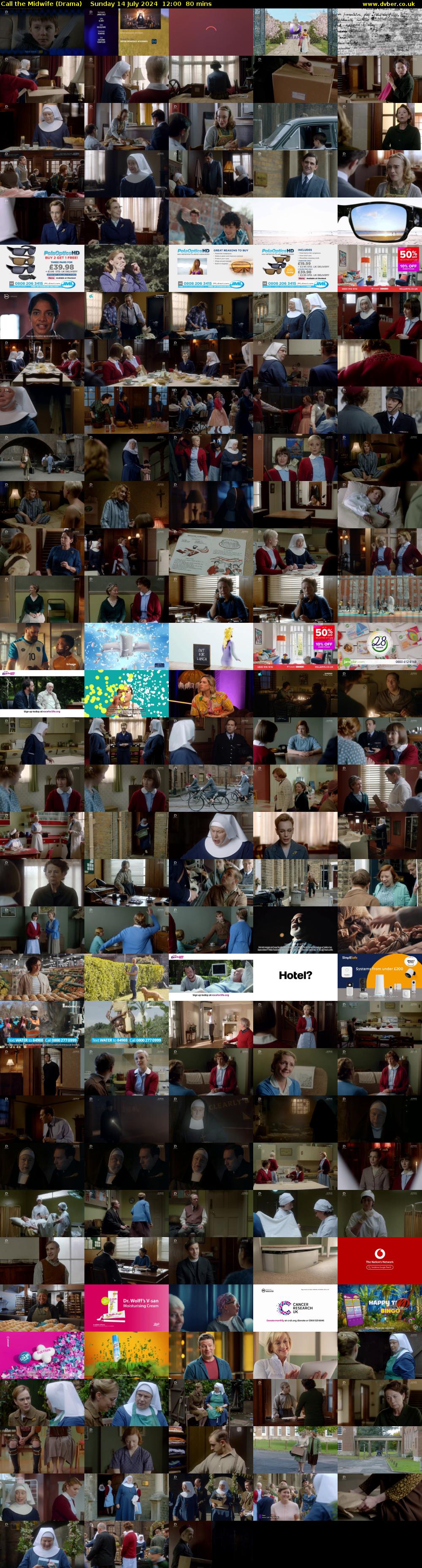 Call the Midwife (Drama) Sunday 14 July 2024 12:00 - 13:20