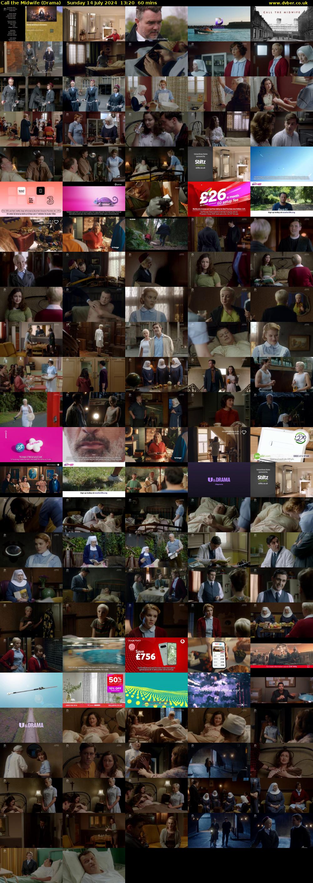 Call the Midwife (Drama) Sunday 14 July 2024 13:20 - 14:20