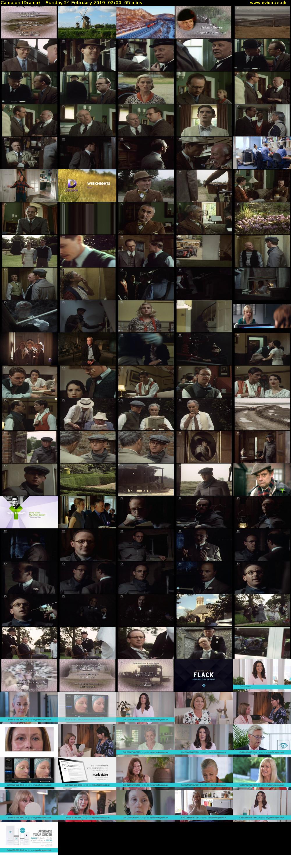 Campion (Drama) Sunday 24 February 2019 02:00 - 03:05