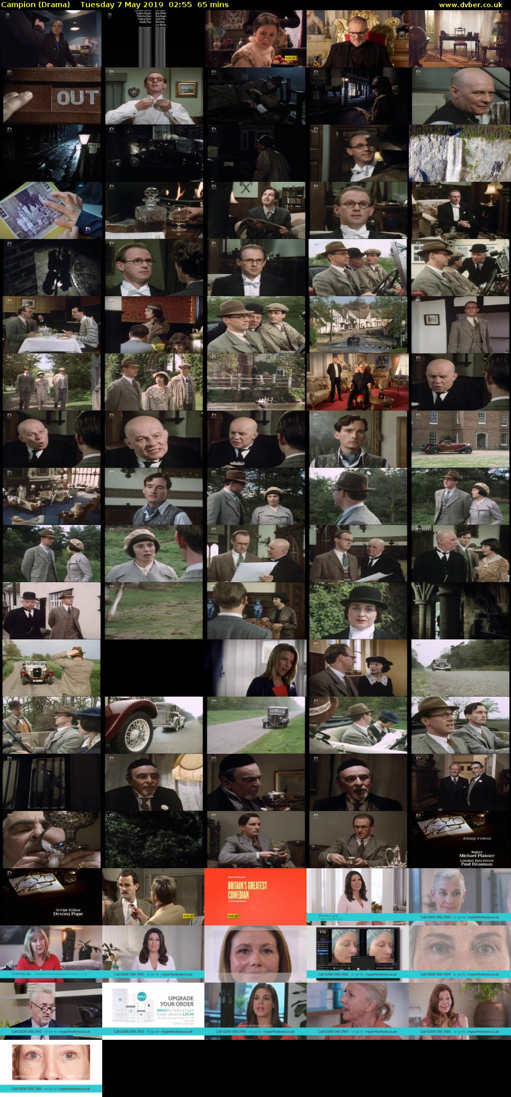 Campion (Drama) Tuesday 7 May 2019 02:55 - 04:00