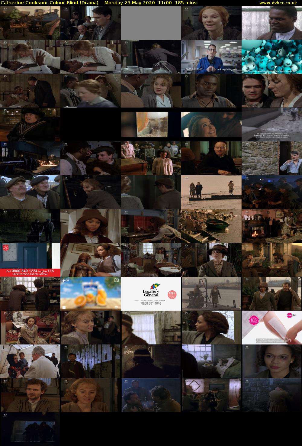 Catherine Cookson: Colour Blind (Drama) Monday 25 May 2020 11:00 - 14:05