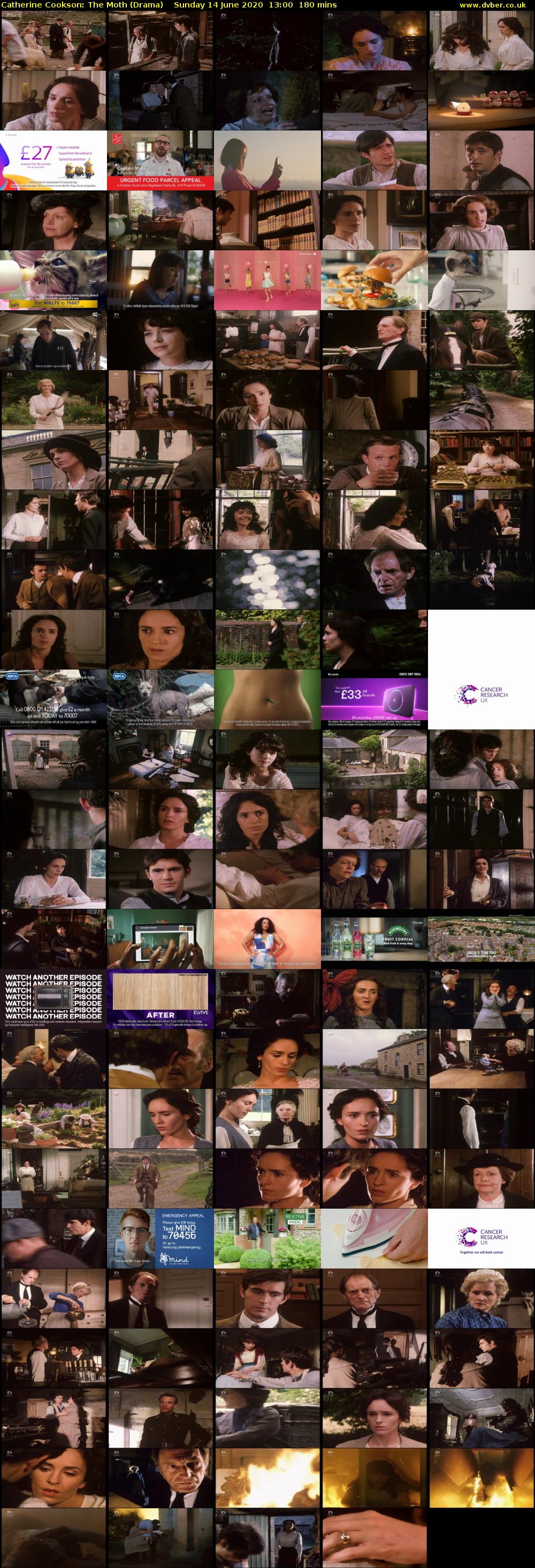 Catherine Cookson: The Moth (Drama) Sunday 14 June 2020 13:00 - 16:00