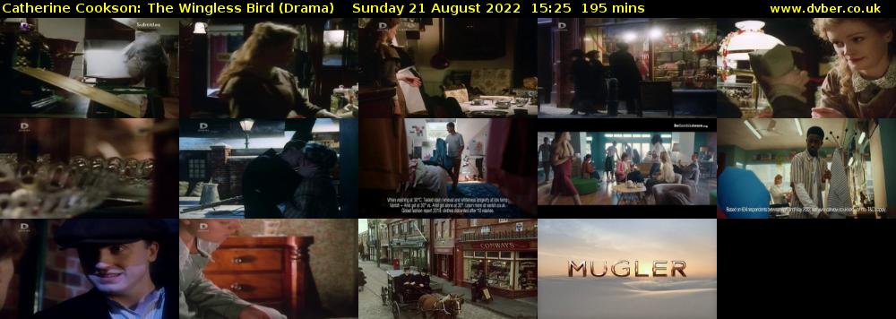 Catherine Cookson: The Wingless Bird (Drama) Sunday 21 August 2022 15:25 - 18:40