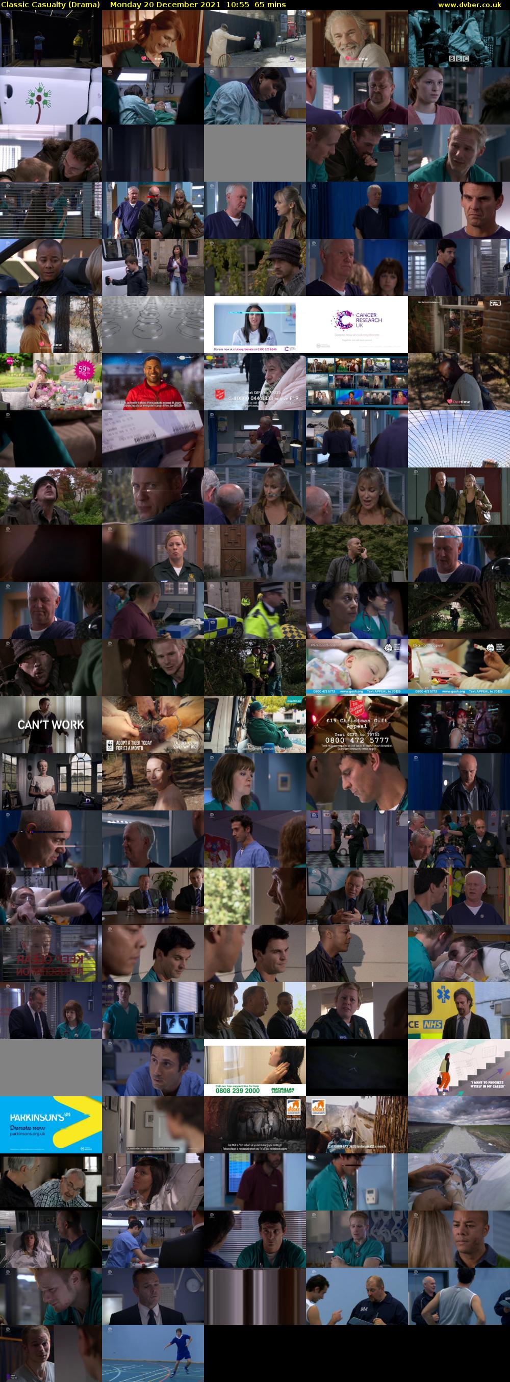 Classic Casualty (Drama) Monday 20 December 2021 10:55 - 12:00
