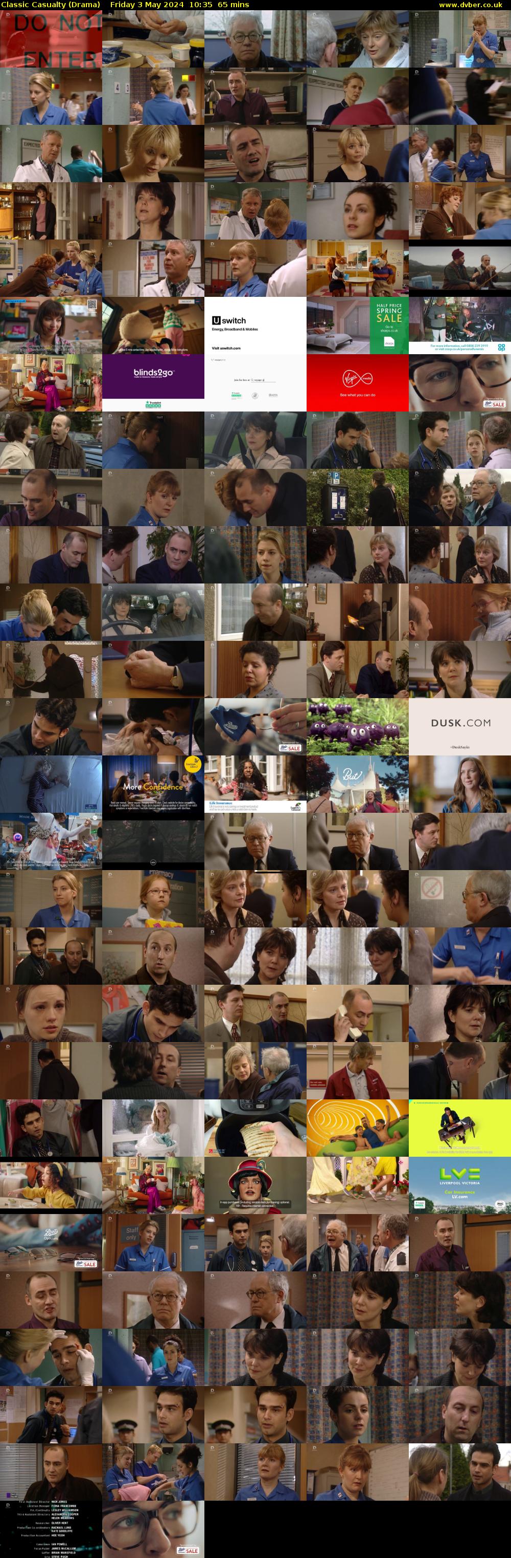 Classic Casualty (Drama) Friday 3 May 2024 10:35 - 11:40