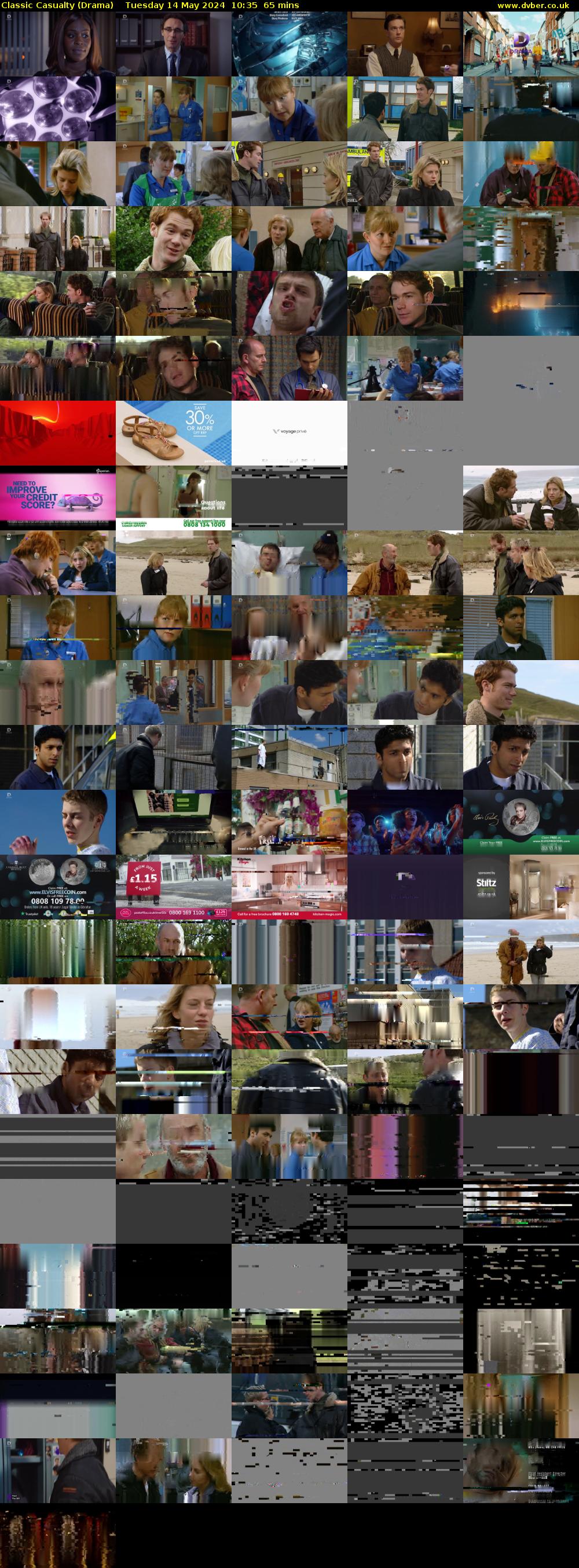 Classic Casualty (Drama) Tuesday 14 May 2024 10:35 - 11:40