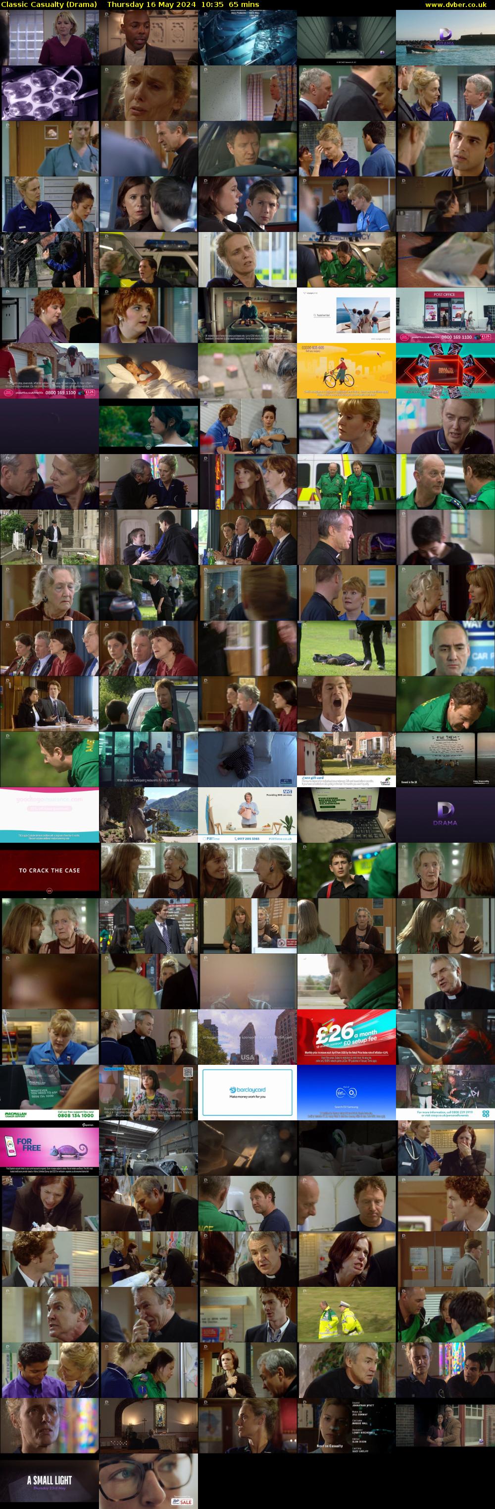 Classic Casualty (Drama) Thursday 16 May 2024 10:35 - 11:40