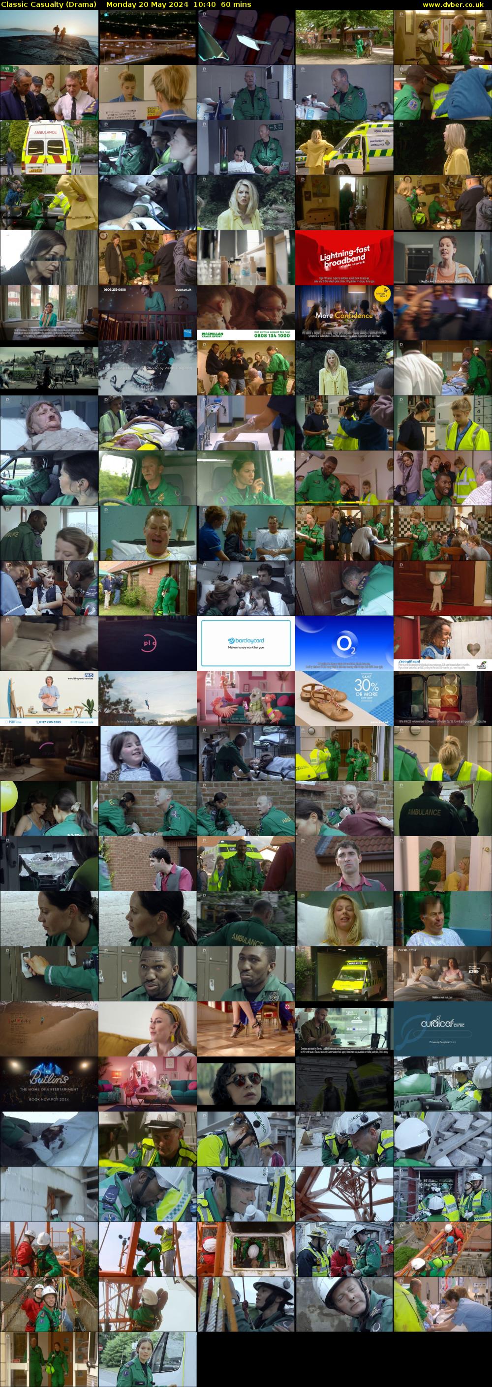 Classic Casualty (Drama) Monday 20 May 2024 10:40 - 11:40