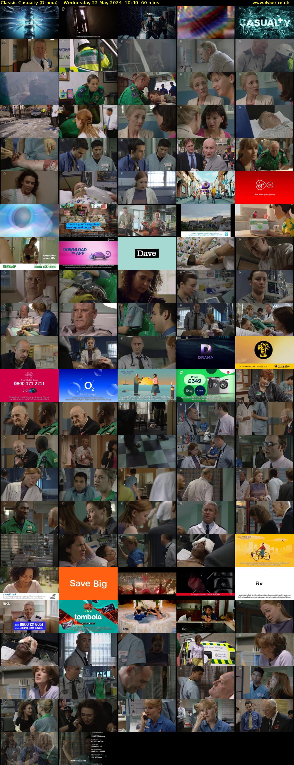 Classic Casualty (Drama) Wednesday 22 May 2024 10:40 - 11:40