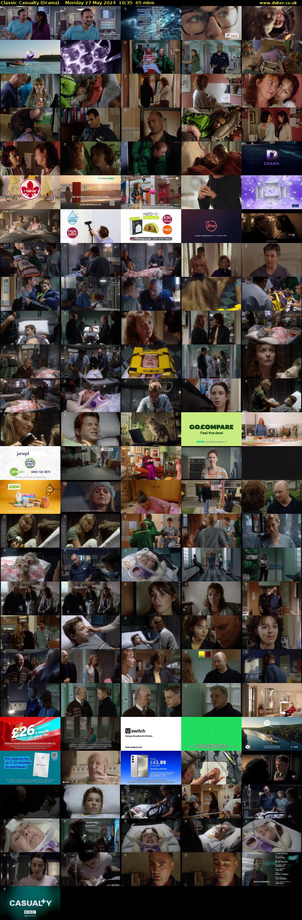 Classic Casualty (Drama) Monday 27 May 2024 10:35 - 11:40