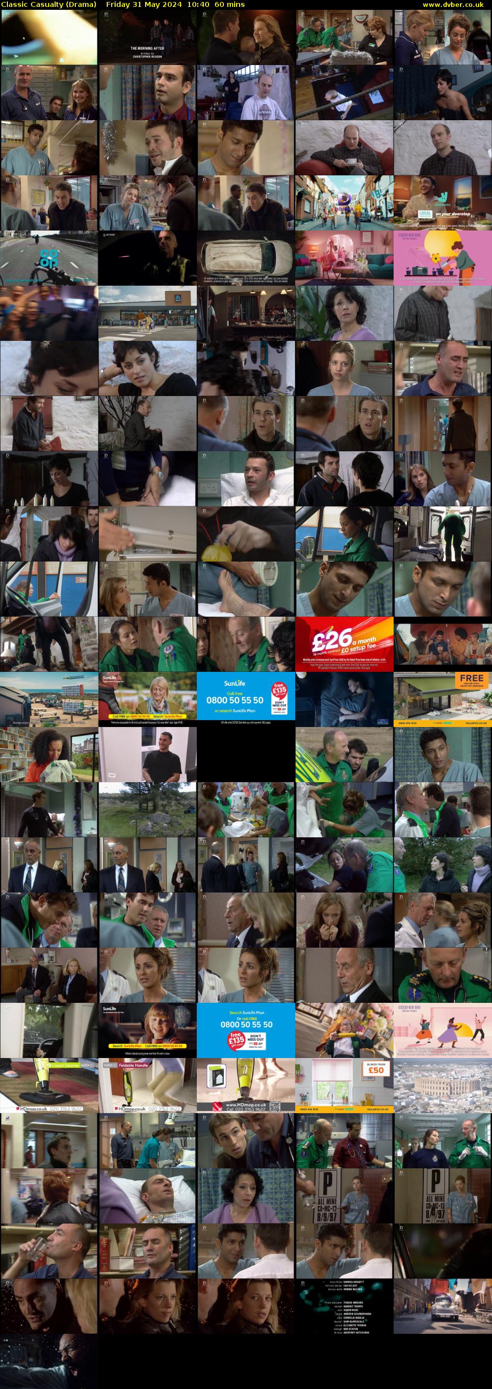 Classic Casualty (Drama) Friday 31 May 2024 10:40 - 11:40