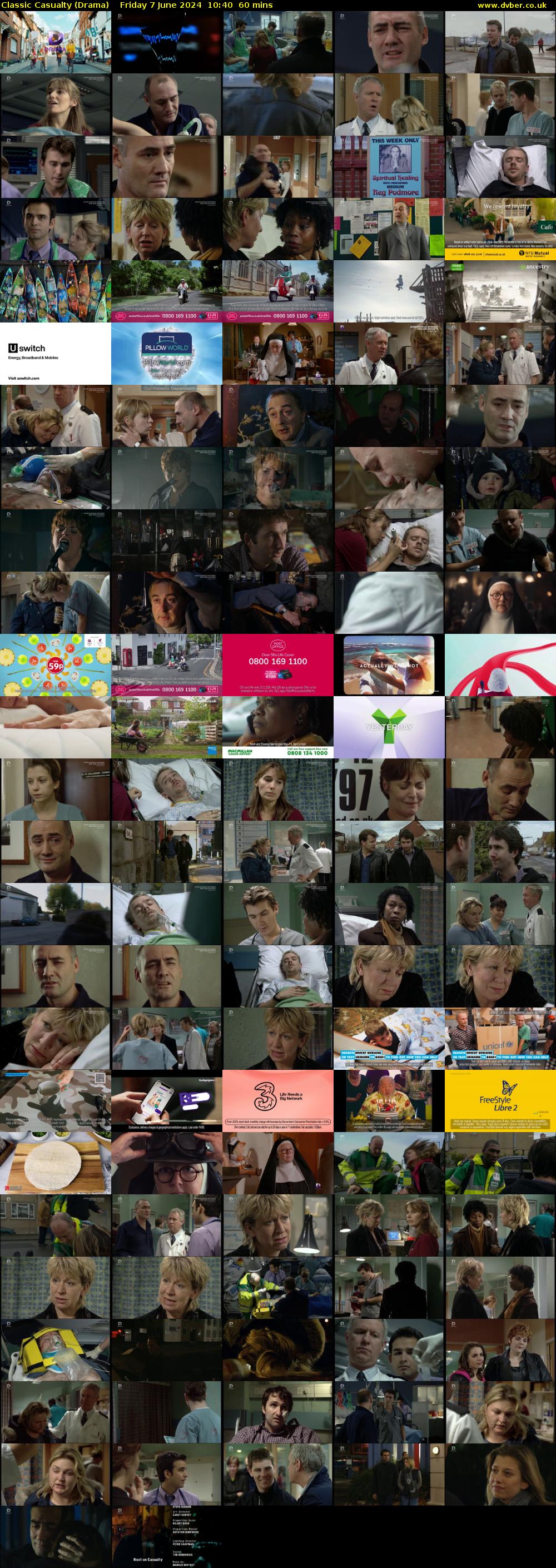 Classic Casualty (Drama) Friday 7 June 2024 10:40 - 11:40
