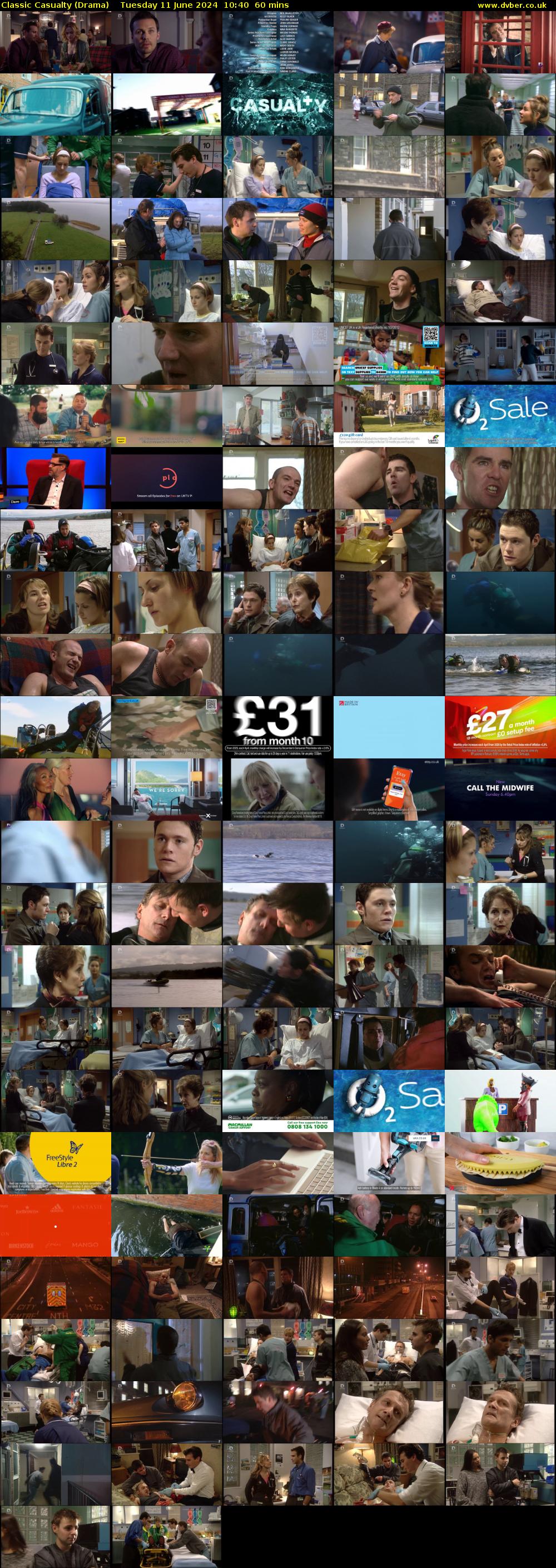 Classic Casualty (Drama) Tuesday 11 June 2024 10:40 - 11:40