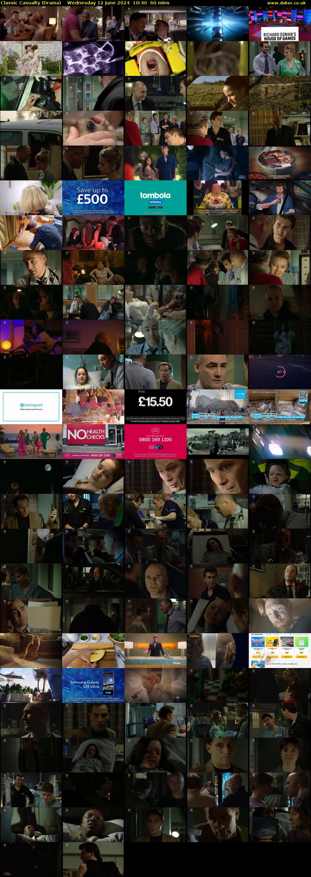 Classic Casualty (Drama) Wednesday 12 June 2024 10:40 - 11:40