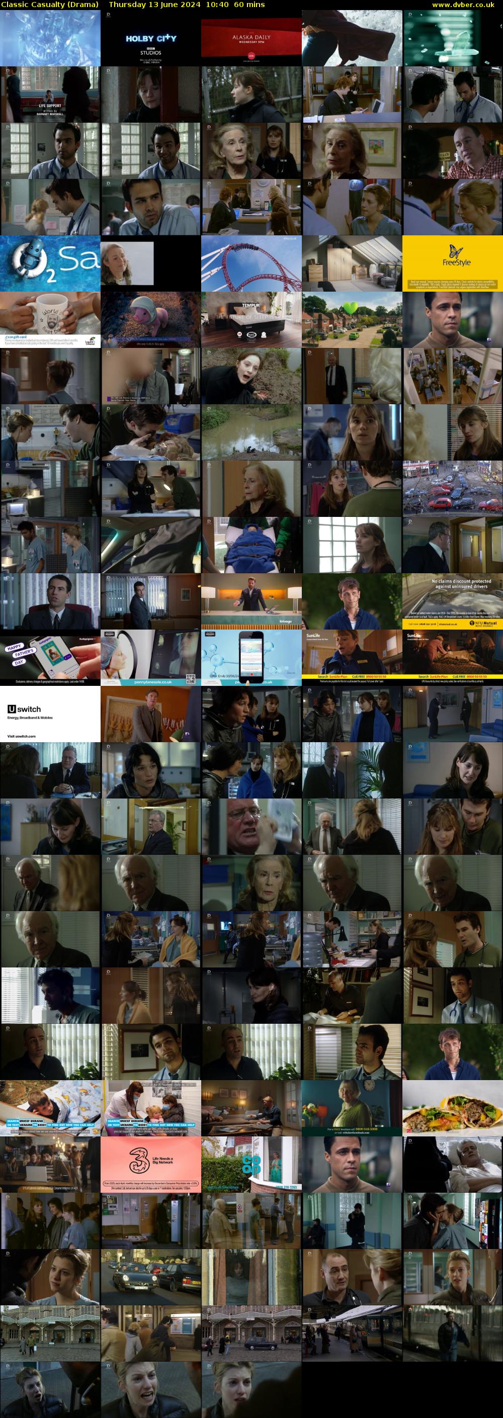 Classic Casualty (Drama) Thursday 13 June 2024 10:40 - 11:40