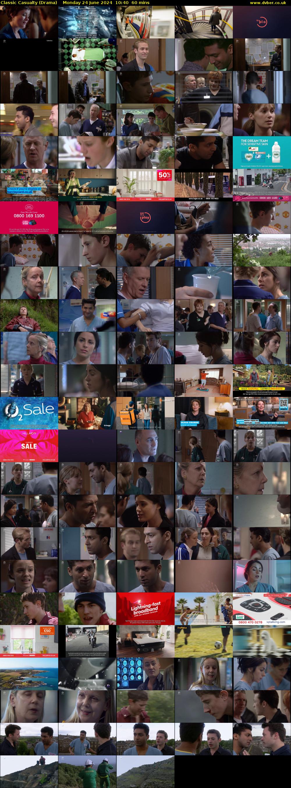 Classic Casualty (Drama) Monday 24 June 2024 10:40 - 11:40