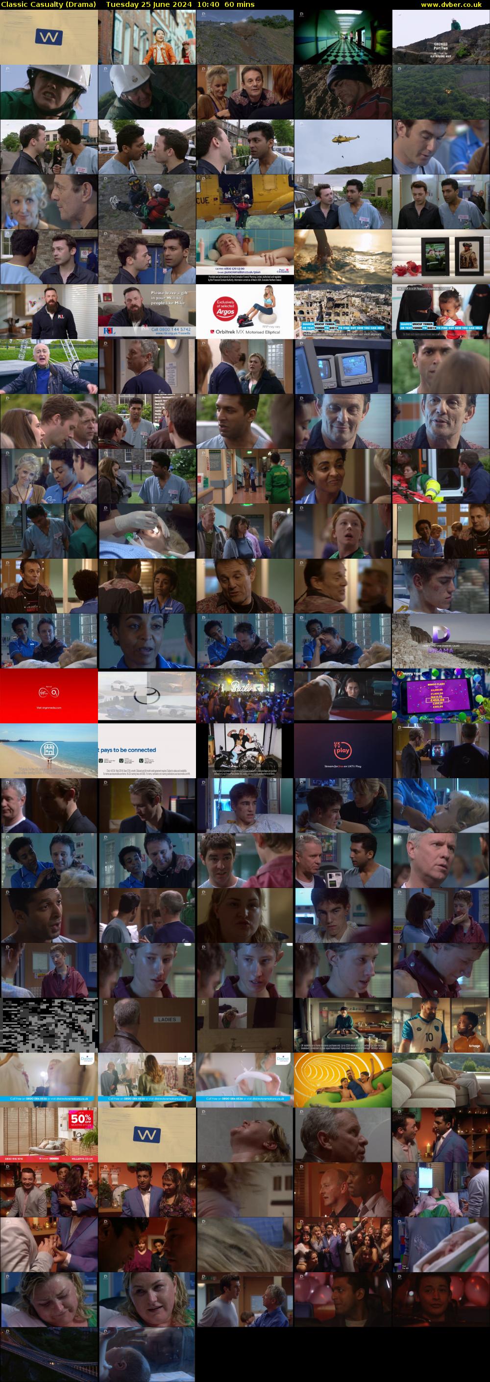 Classic Casualty (Drama) Tuesday 25 June 2024 10:40 - 11:40