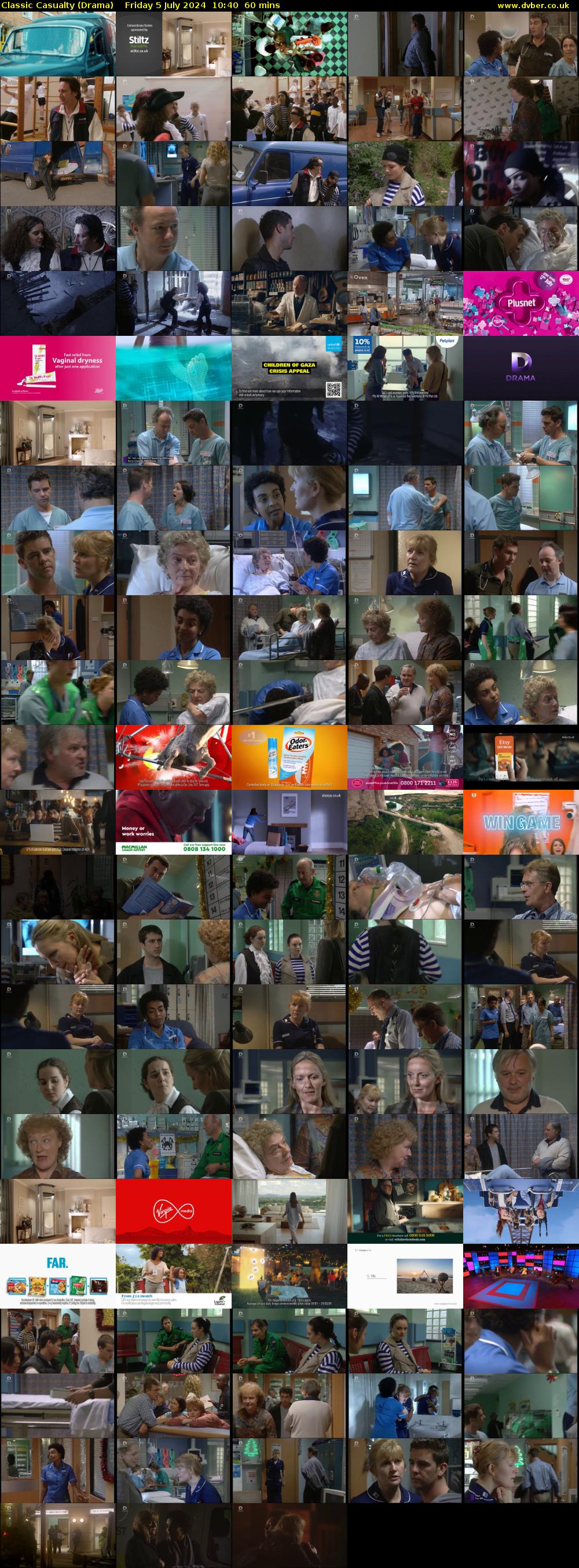 Classic Casualty (Drama) Friday 5 July 2024 10:40 - 11:40