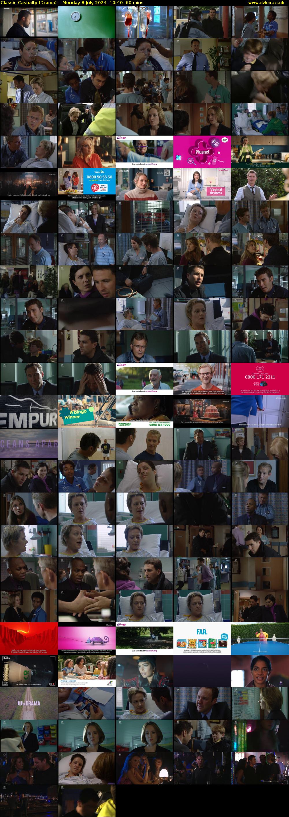 Classic Casualty (Drama) Monday 8 July 2024 10:40 - 11:40