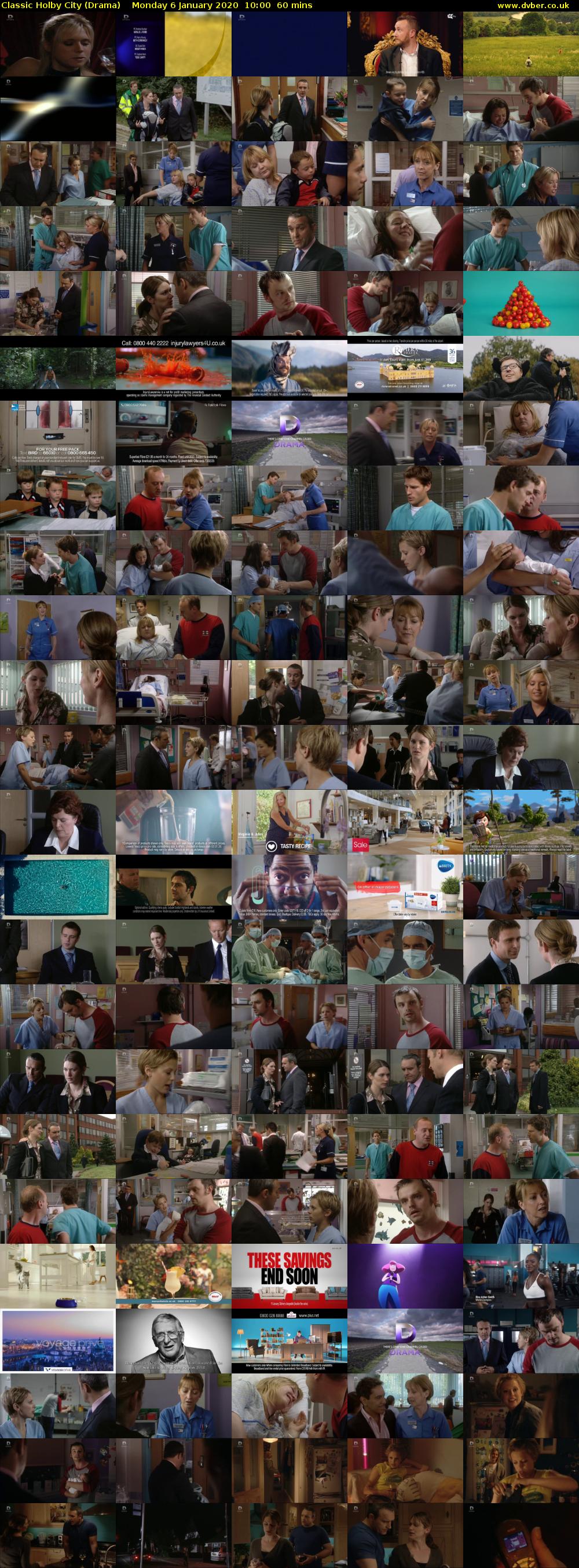 Classic Holby City (Drama) Monday 6 January 2020 10:00 - 11:00