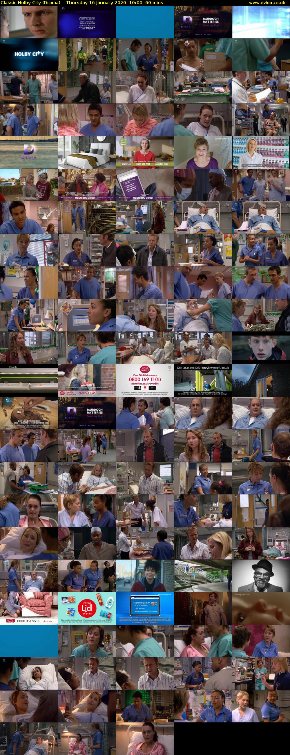 Classic Holby City (Drama) Thursday 16 January 2020 10:00 - 11:00