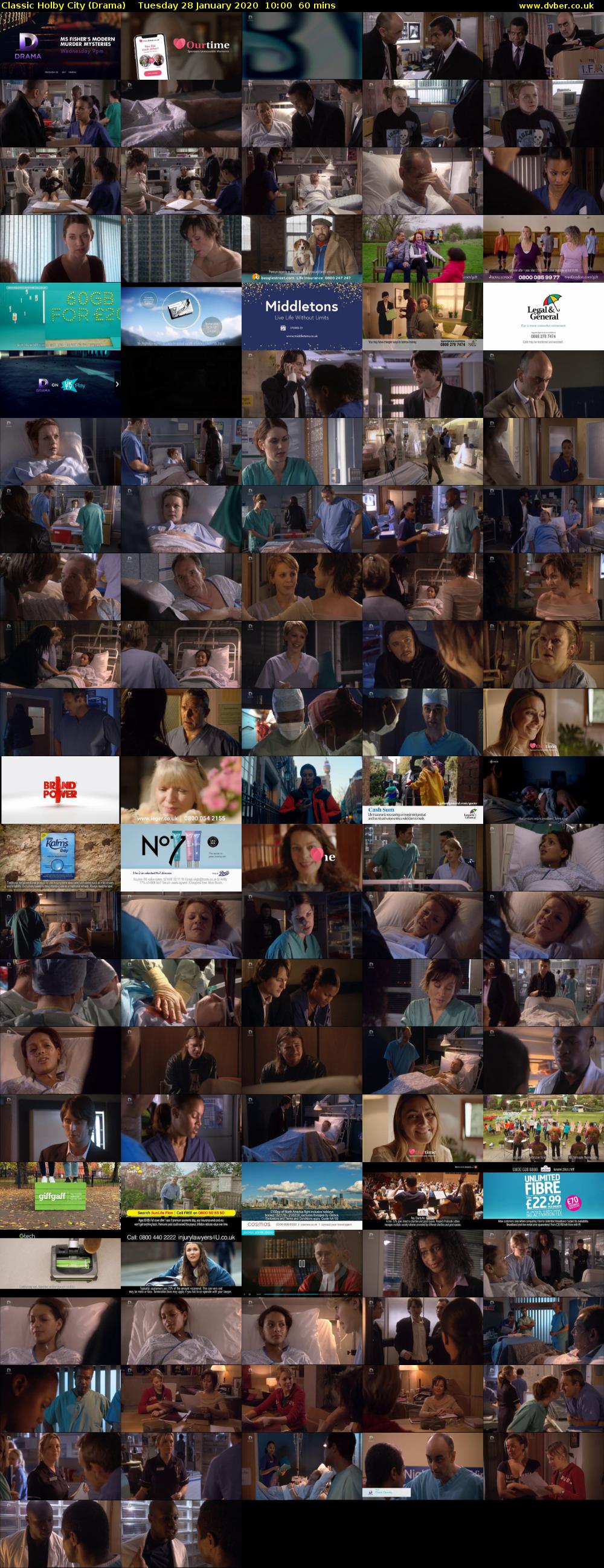 Classic Holby City (Drama) Tuesday 28 January 2020 10:00 - 11:00