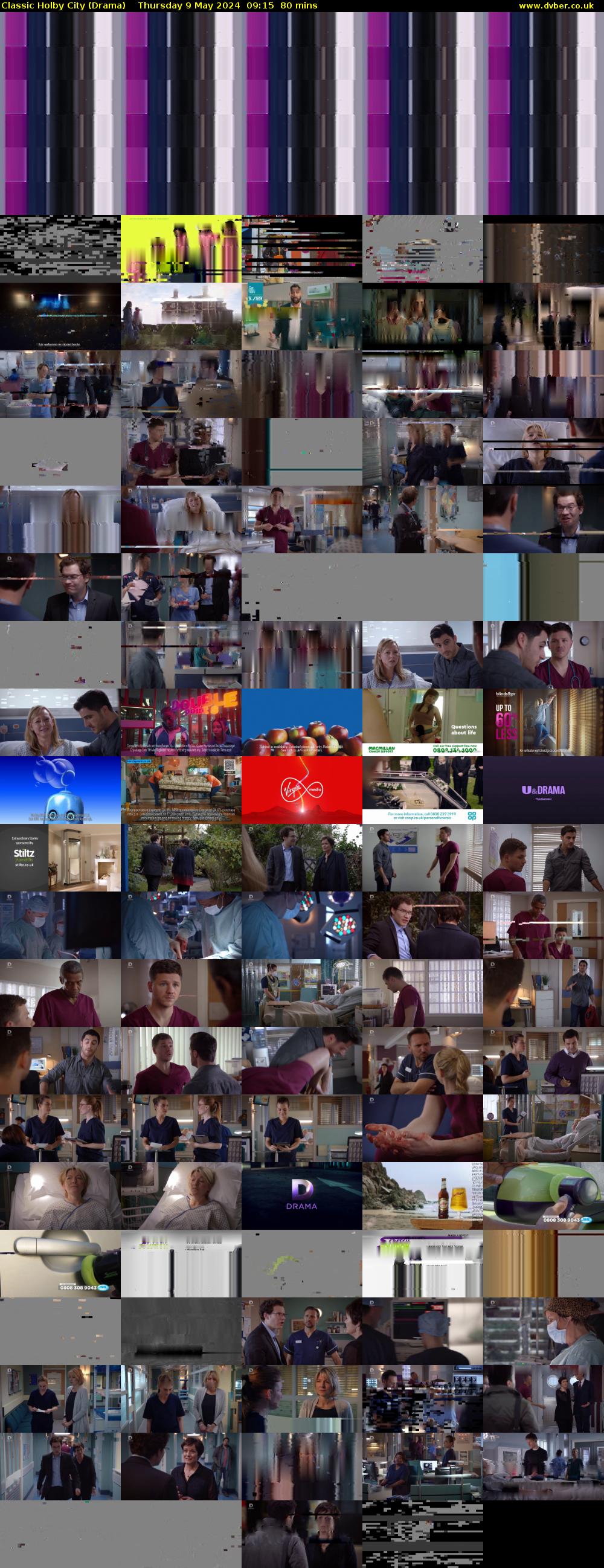 Classic Holby City (Drama) Thursday 9 May 2024 09:15 - 10:35