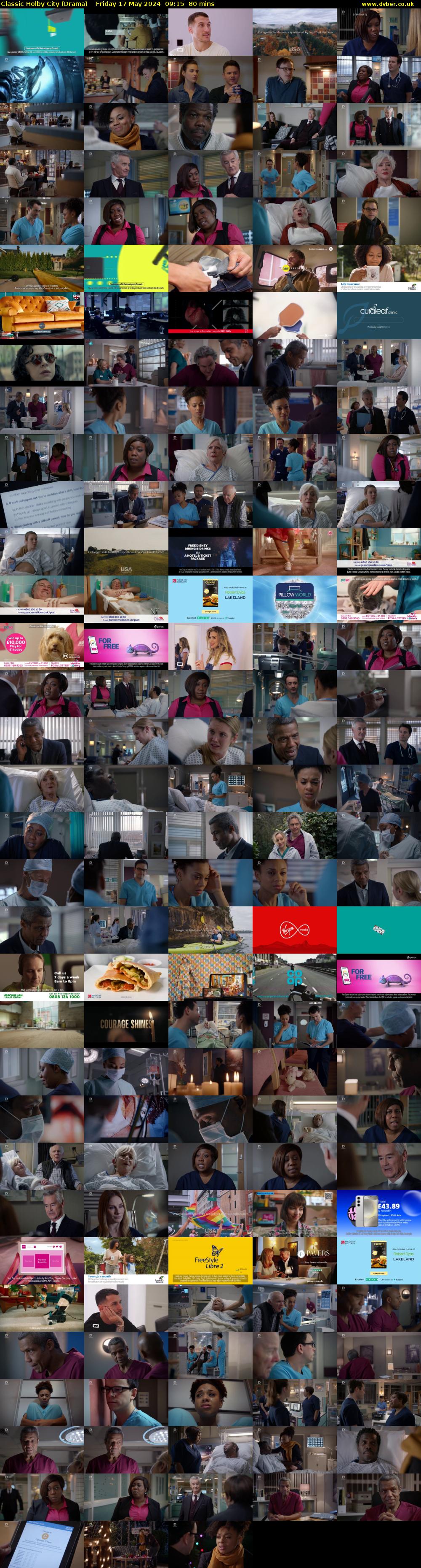 Classic Holby City (Drama) Friday 17 May 2024 09:15 - 10:35