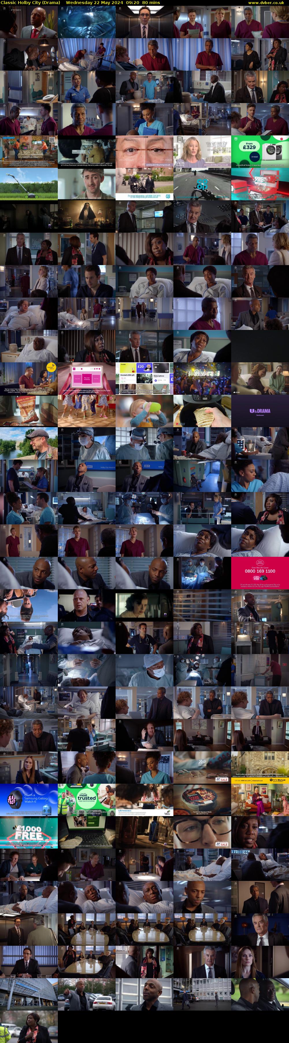 Classic Holby City (Drama) Wednesday 22 May 2024 09:20 - 10:40