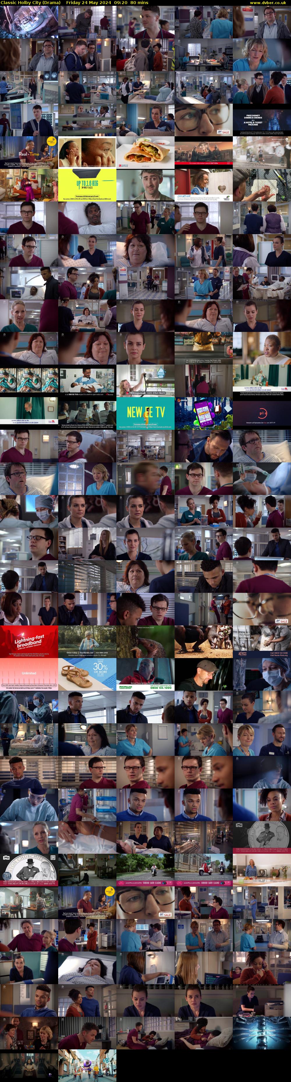 Classic Holby City (Drama) Friday 24 May 2024 09:20 - 10:40