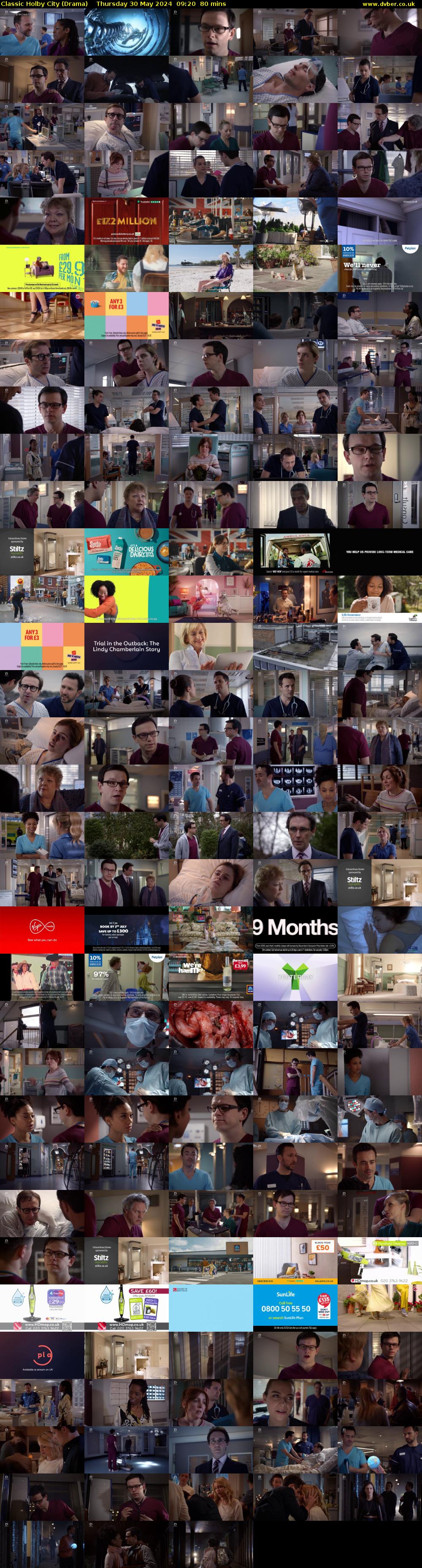 Classic Holby City (Drama) Thursday 30 May 2024 09:20 - 10:40