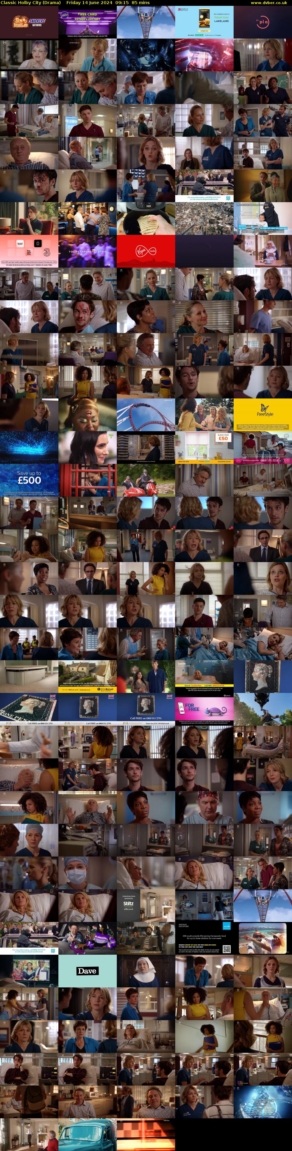 Classic Holby City (Drama) Friday 14 June 2024 09:15 - 10:40