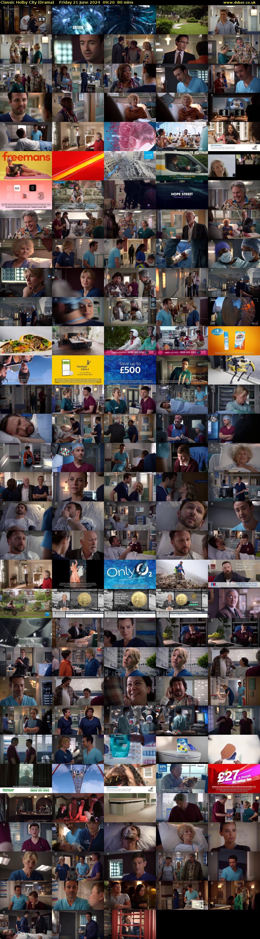 Classic Holby City (Drama) Friday 21 June 2024 09:20 - 10:40