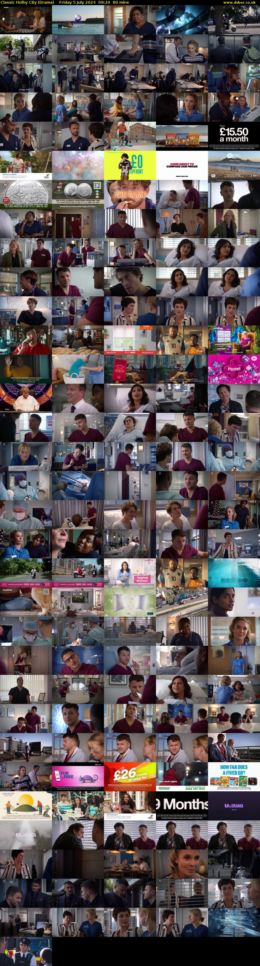 Classic Holby City (Drama) Friday 5 July 2024 09:20 - 10:40