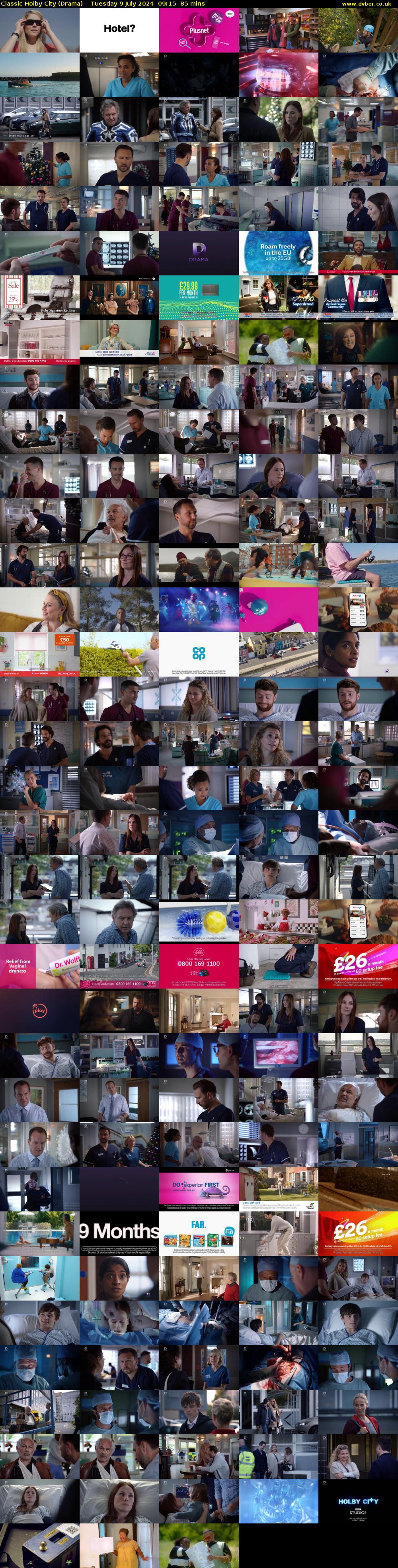 Classic Holby City (Drama) Tuesday 9 July 2024 09:15 - 10:40